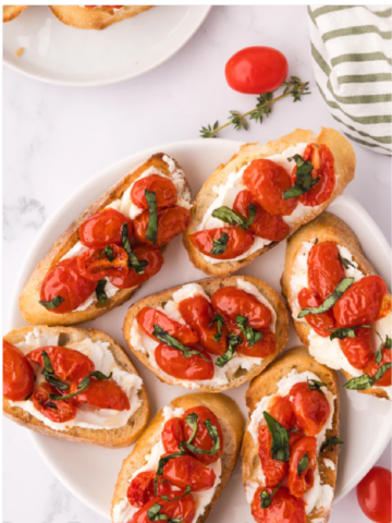 Roasted Tomato Crostini