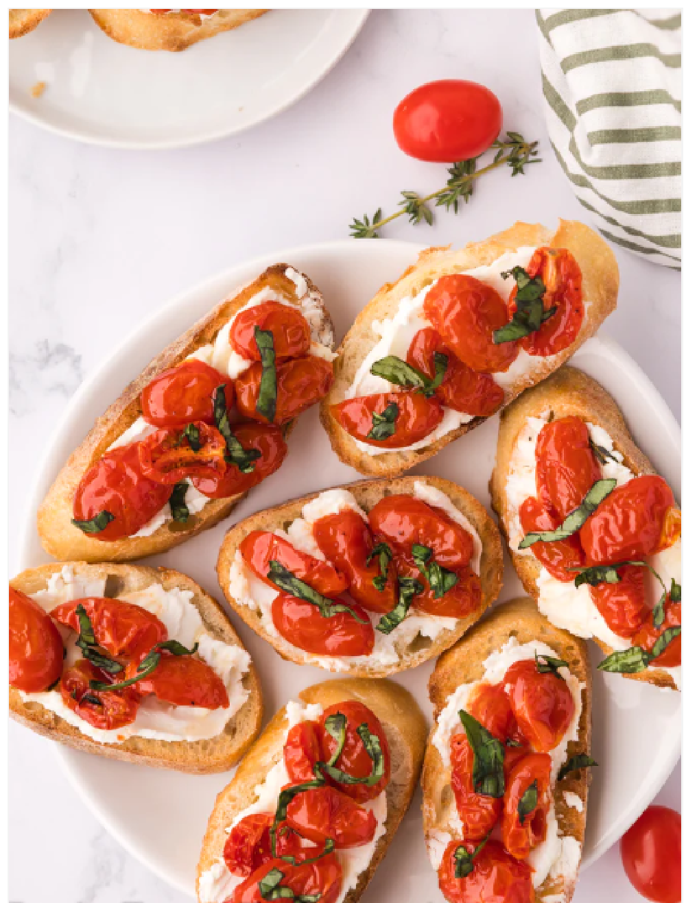 Roasted Tomato Crostini