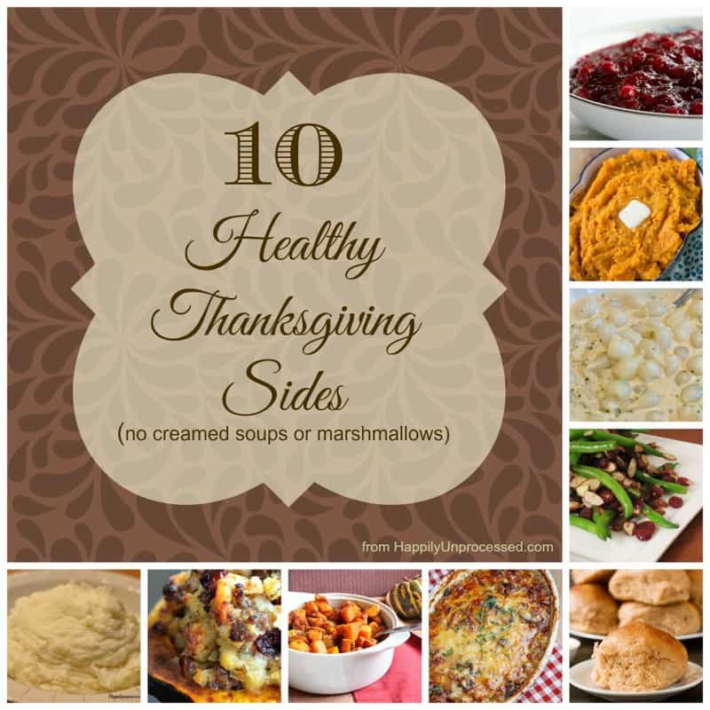 10 Healthy Thanksgiving Sides