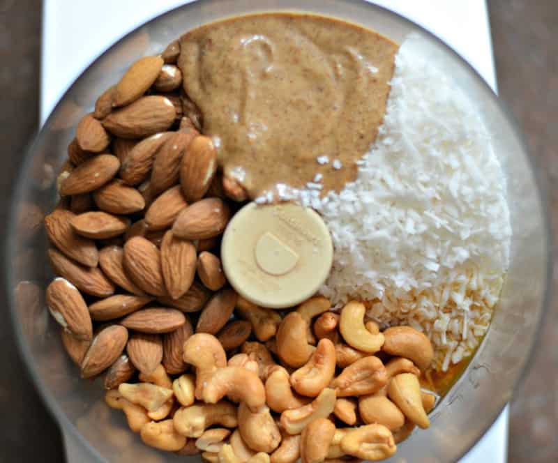 cashew almond bars
