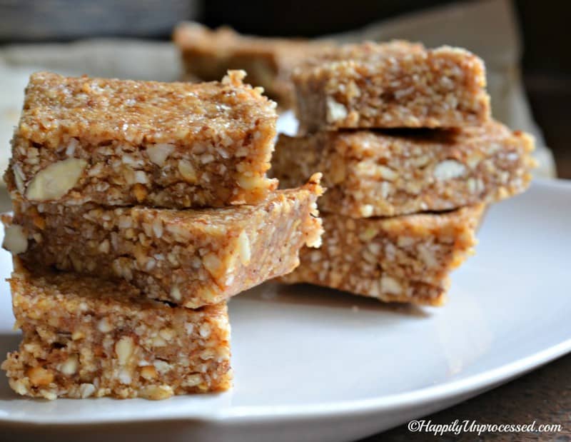 cashew almond bars
