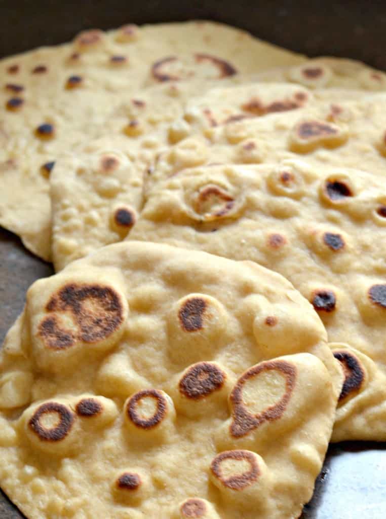 HOMEMADE NAAN BREAD #homemadebread #naan #happilyunprocessed