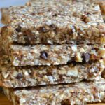 NO BAKE ALMOND JOY BREAKFAST BARS - tastes just like an almond joy only much healthier #breakfast #happilyunprocessed