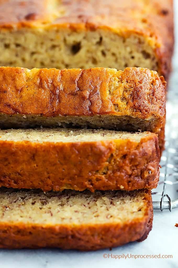 banana bread gluten free dairy free