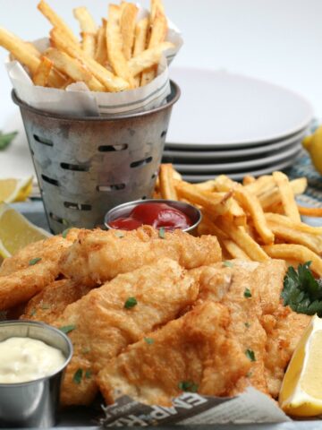 Beer Battered Fish 'n Chip recipe