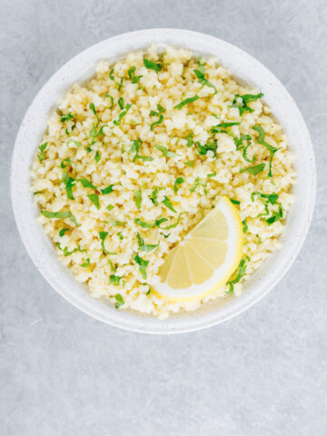 lemon quinoa