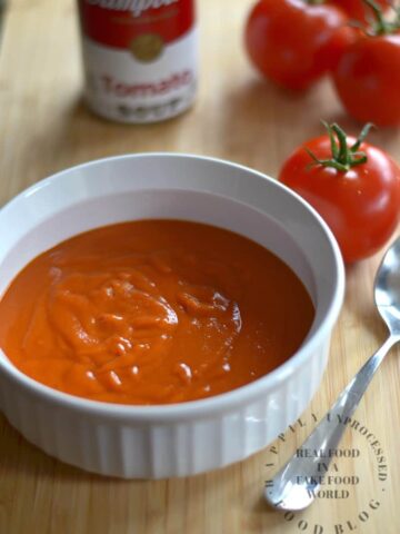 homemade condensed cream tomato soup