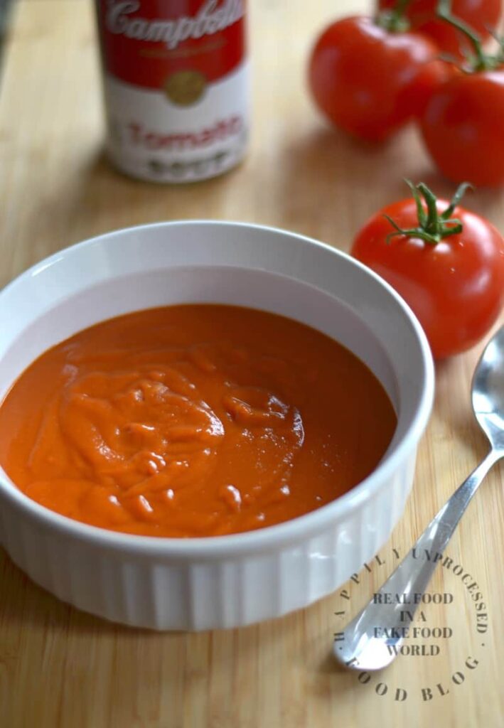 homemade condensed tomato soup