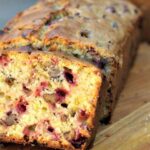 cranberry loaf sliced in slices