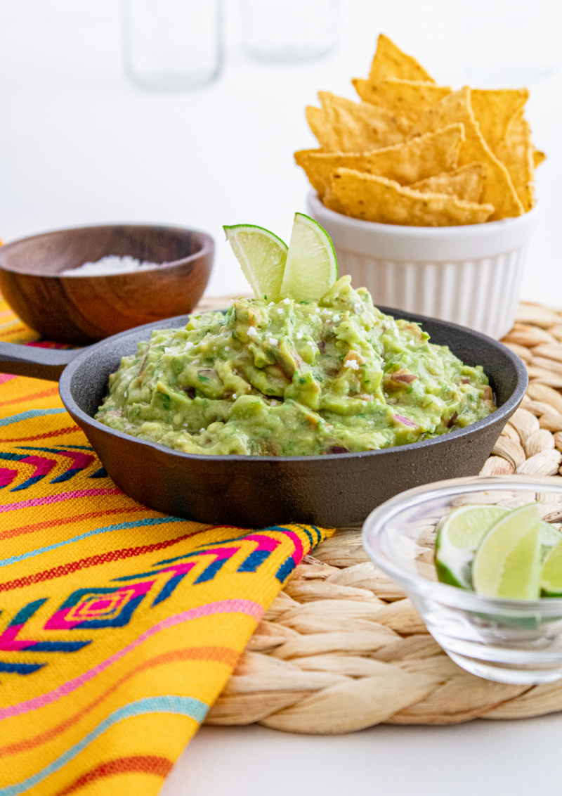 Learn how to make guacamole at home with avocados, cilantro, red onion and fresh lime juice