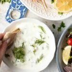 How to Make the World's Best Homemade Tzatziki Sauce TZATZIKI SAUCE - #greek #tzatziki #healthy #happilyunprocessed
