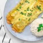 CREAMY SHRIMP ENCHILADAS