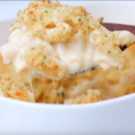 Baked Smoked Gouda Mac and Cheese for 2 - this mac and cheese has been scaled down for 2 - perfect size! #macandcheese