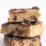 Blondie Brownies made with chickpeas - low sodium no added sugar