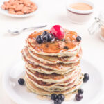 Homemade Blueberry Buttermilk Pancakes