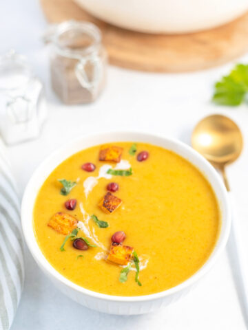 butternut squash and pear soup