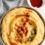 roasted pumpkin and garlic hummus