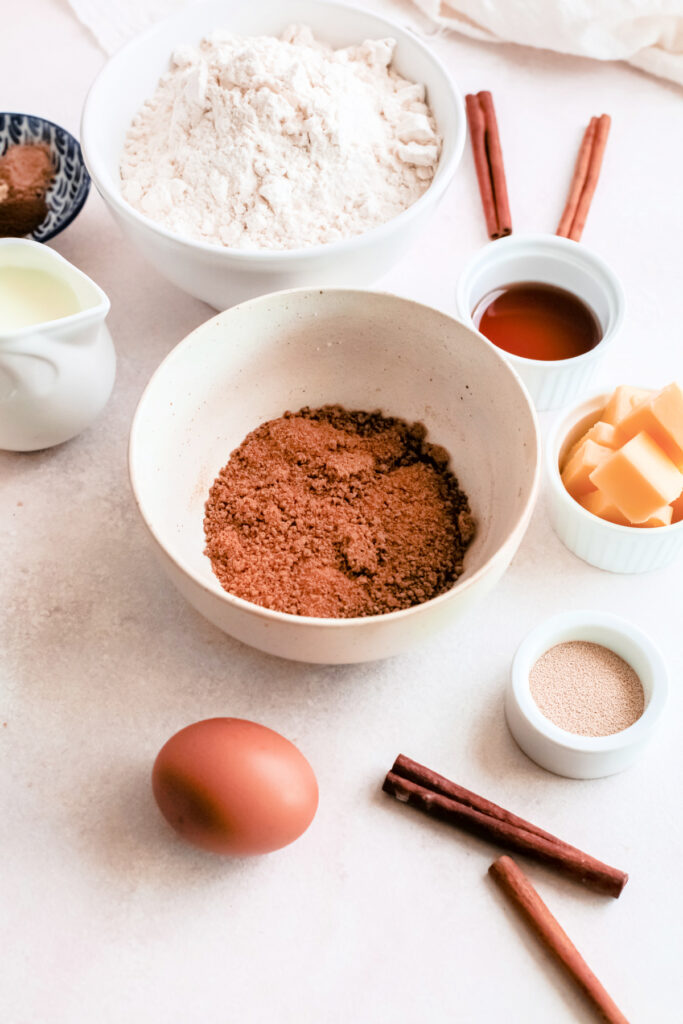 Edit ingredients for gingerbread cinnamon rolls