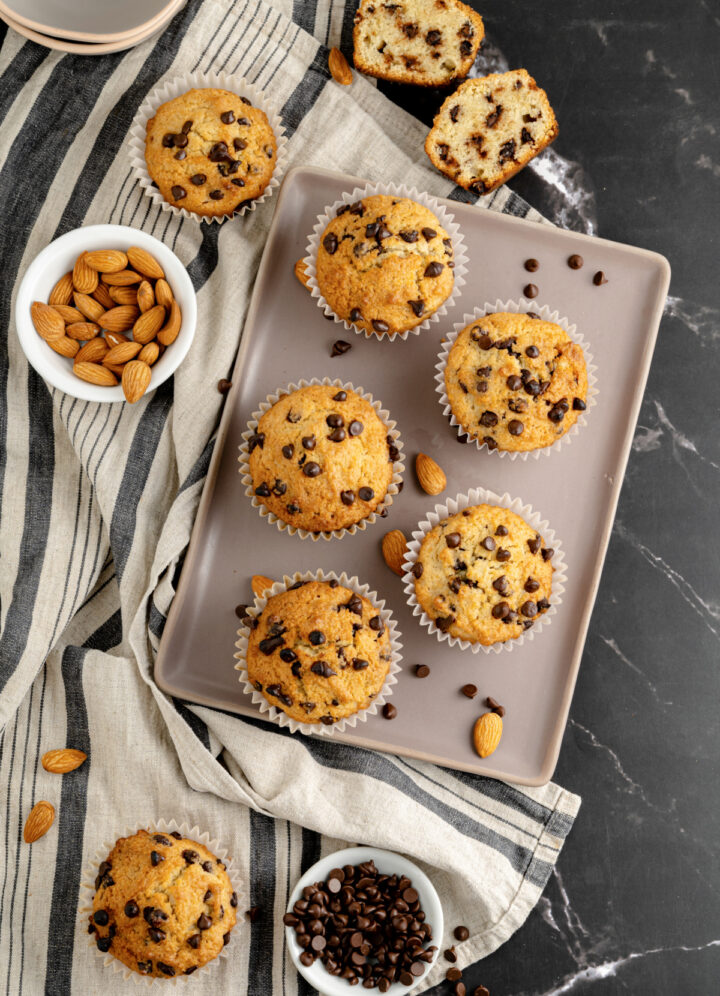 gluten free chocolate chip muffins