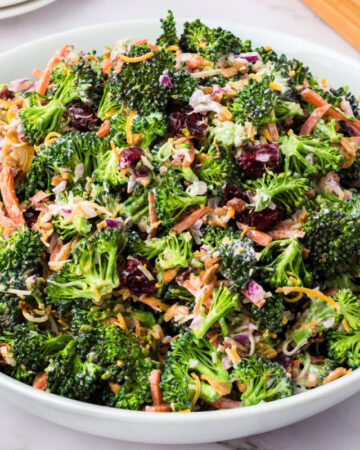 healthy broccoli salad