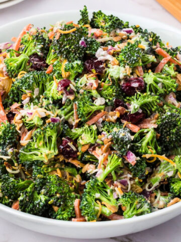 healthy broccoli salad