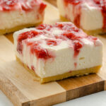 No Bake Keto Strawberry Cheesecake