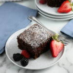 Chocolate Zucchini cake is super moist thanks to the zucchini and a great dessert