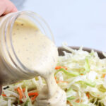 Homemade coleslaw dressing