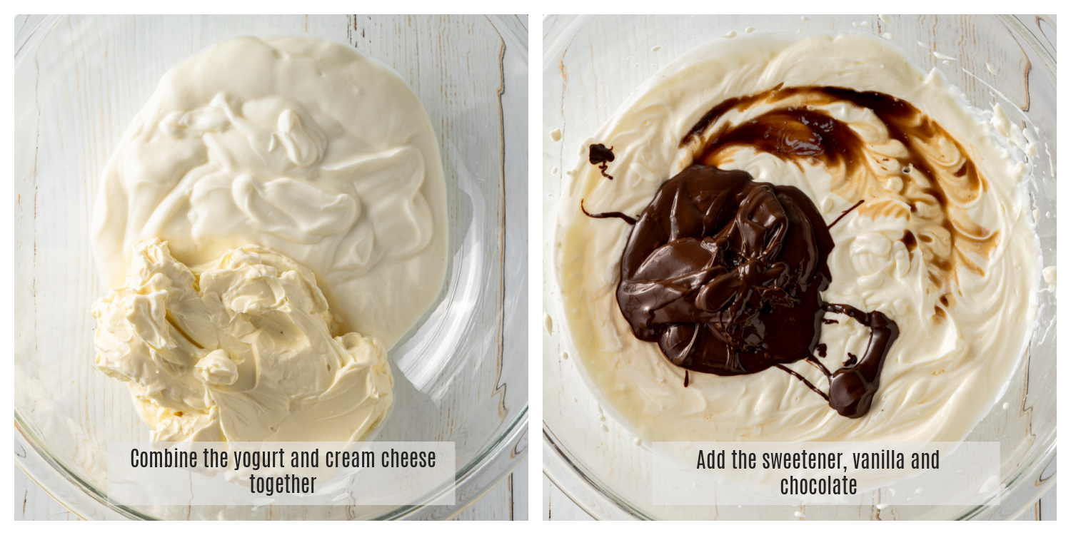 how to make a low carb keto friendly chocolate mousse step by step