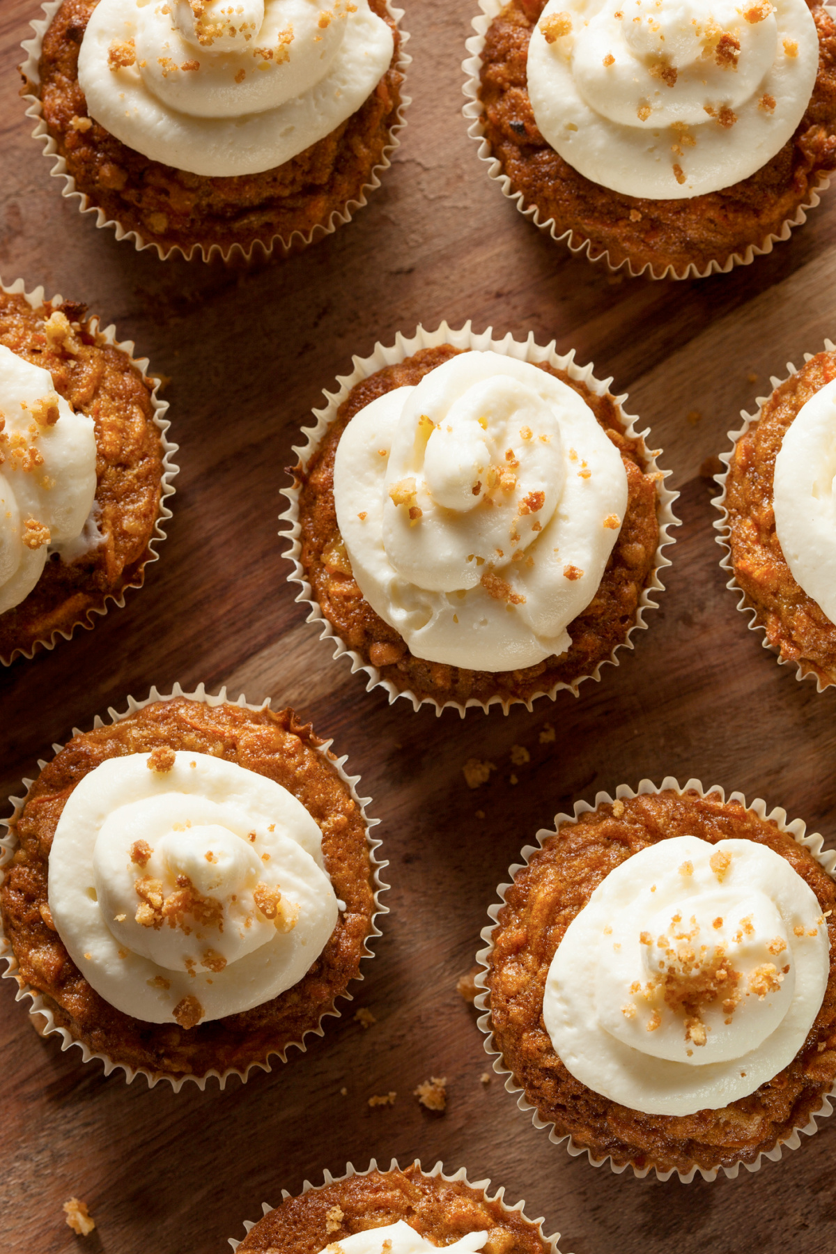 homemade carrot cake muffins