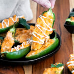 Buffalo Chicken Jalapeno Poppers