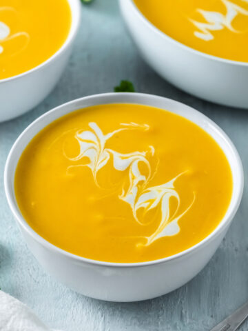 Thai Butternut Squash Soup is healthy, nutritious and comforting