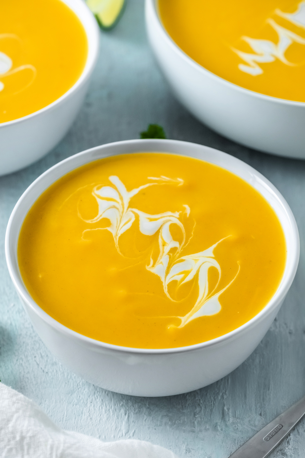 Thai Butternut Squash Soup is healthy, nutritious and comforting