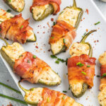 Garlic and Chive Jalapeño Poppers