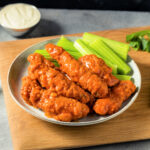 Crispy Buffalo Chicken Tenders (baked not fried)