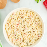Hard-boiled Egg and Pickle Macaroni Salad