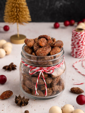 Holiday Candied Almonds