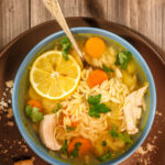 Lemon Chicken Orzo Soup