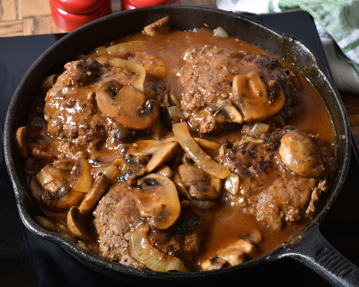 Salisbury Steak recipe with no canned gravy mix