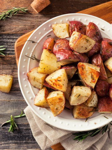 Skillet Roasted Red Potatoes