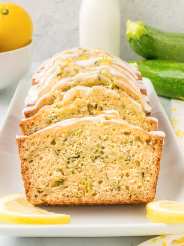 HEALTHY LEMON ZUCCHINI BREAD RECIPE
