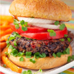 homemade black bean burgers