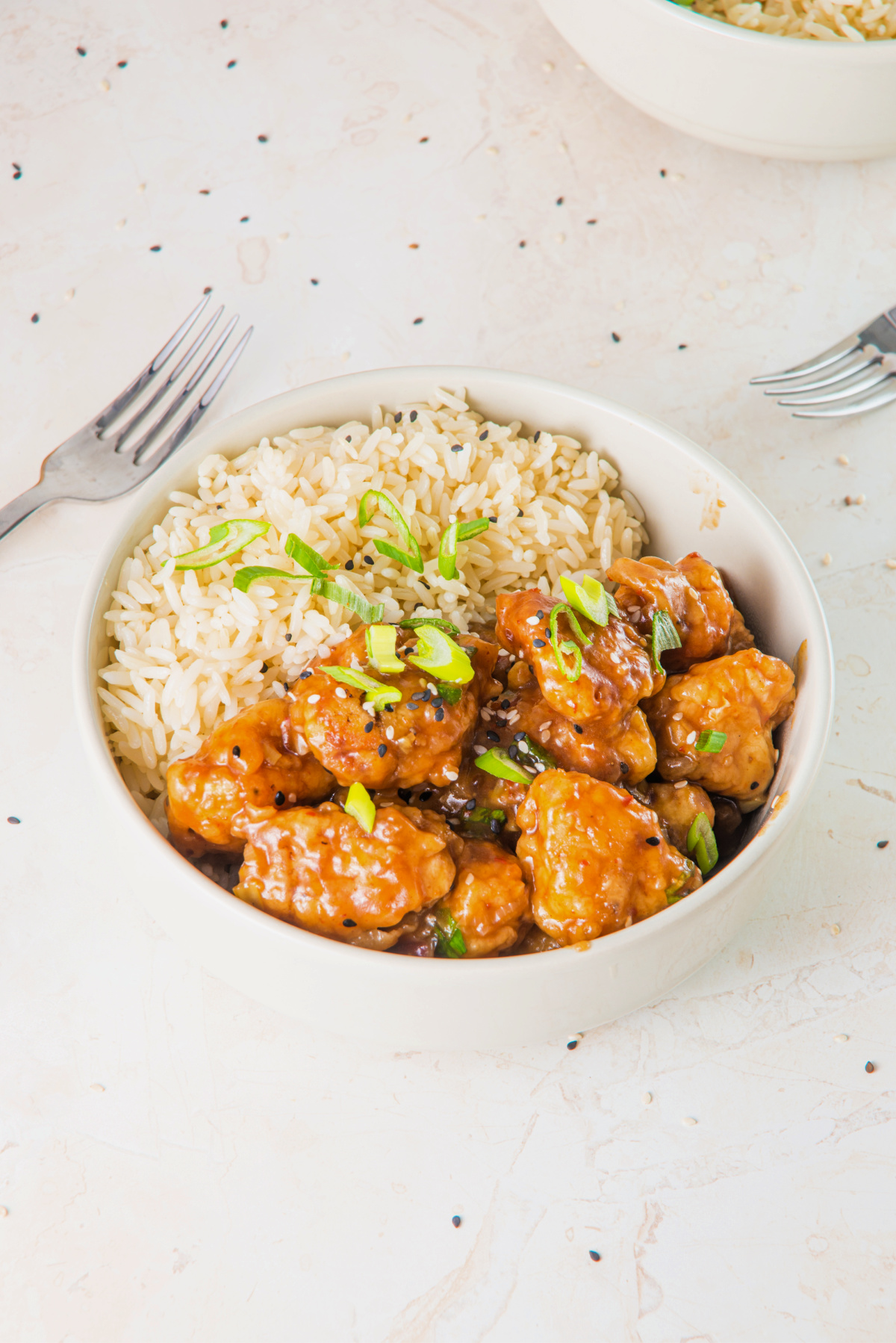 Homemade Orange Chicken recipe