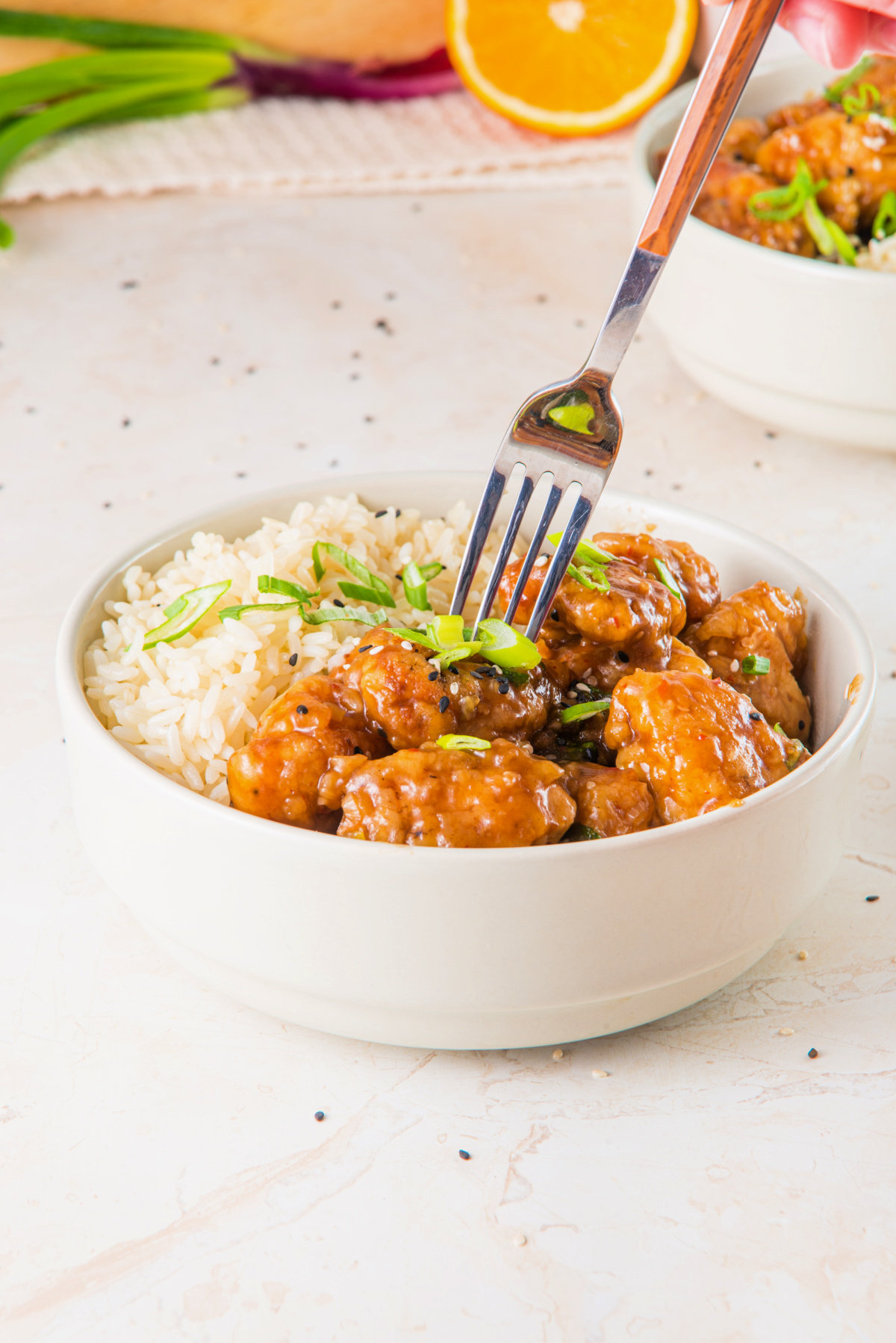 Orange chinese chicken