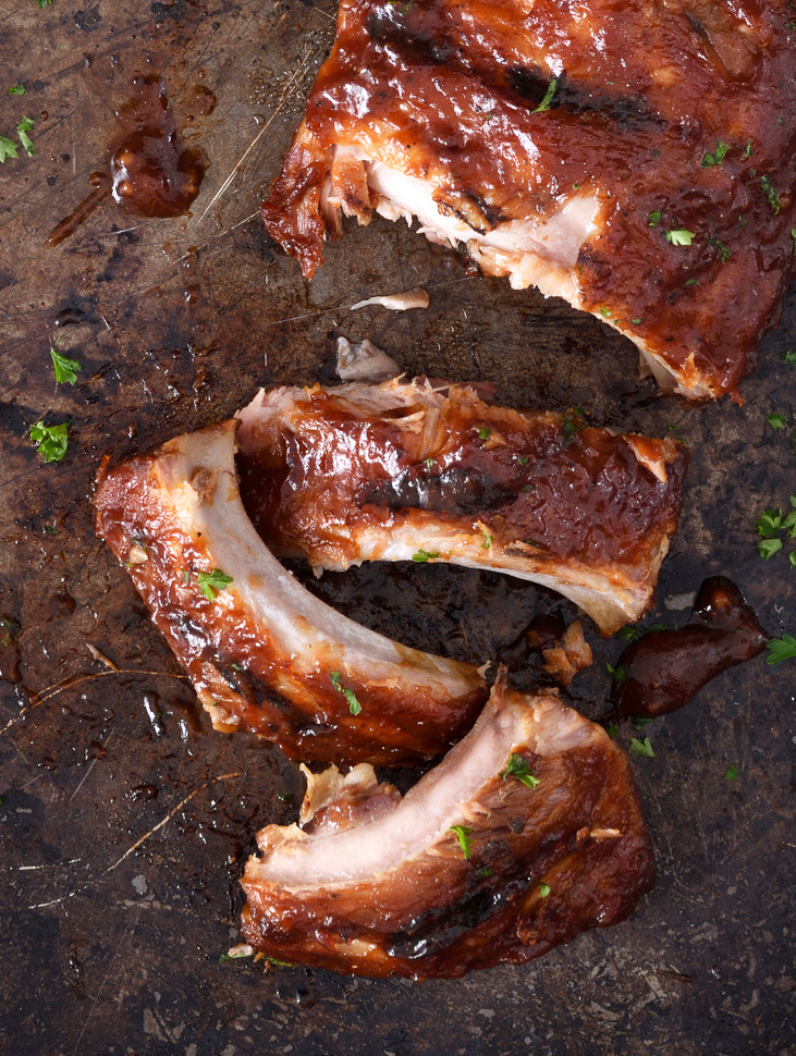 Finger licking St. Louis Style BBQ Ribs