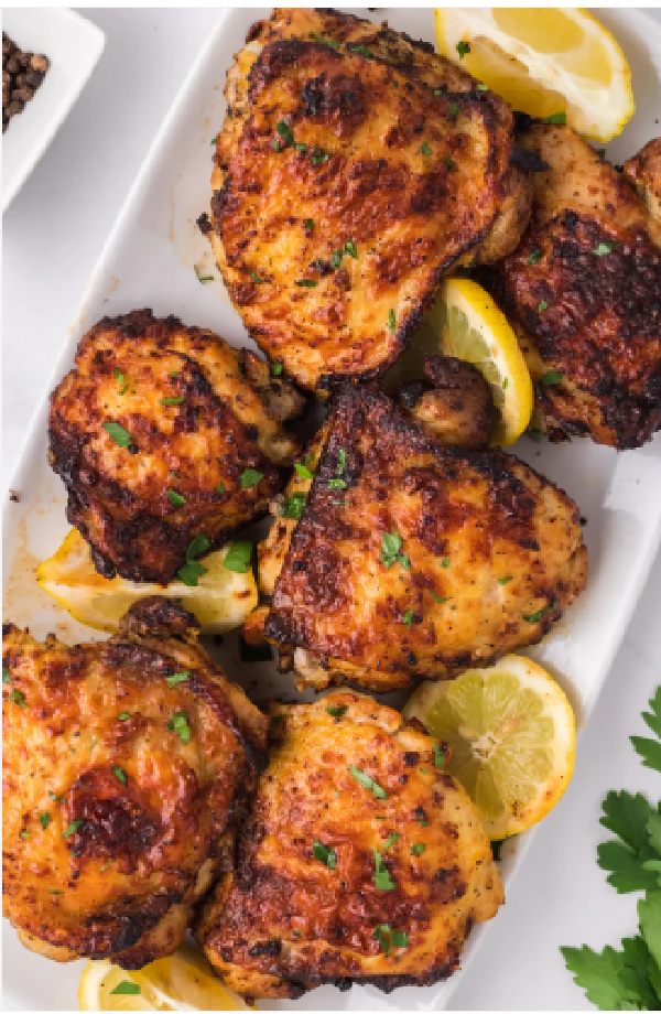 Air Fryer Chicken Thighs