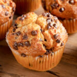 homemade chocolate chip muffins