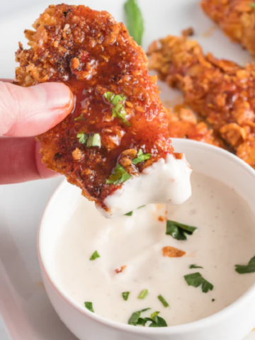HOT HONEY GLAZED CHICKEN TENDERS