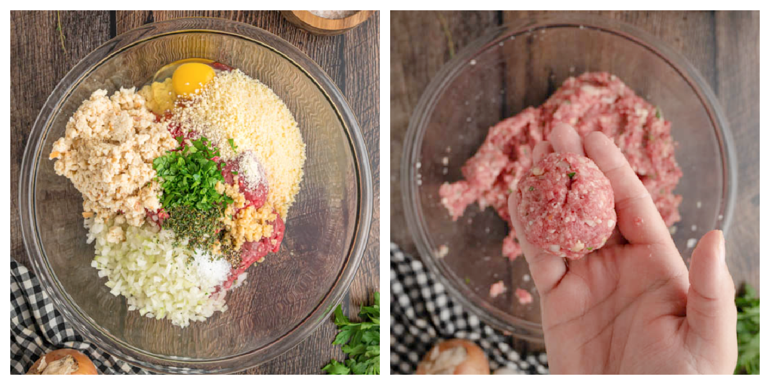 How to make meatballs for french onion baked meatball recipe