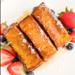 AIR FRYER PUMPKIN FRENCH TOAST STICKS